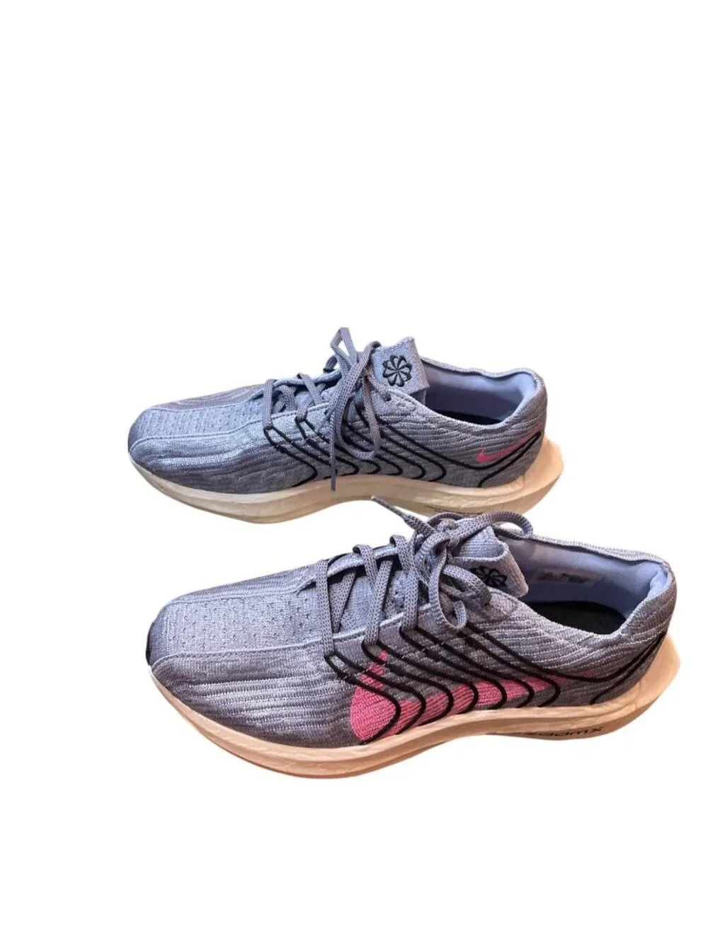 Nike PegasusTurbo mens blue pink low top running sneakers sz 9.5 SKU 10-484
